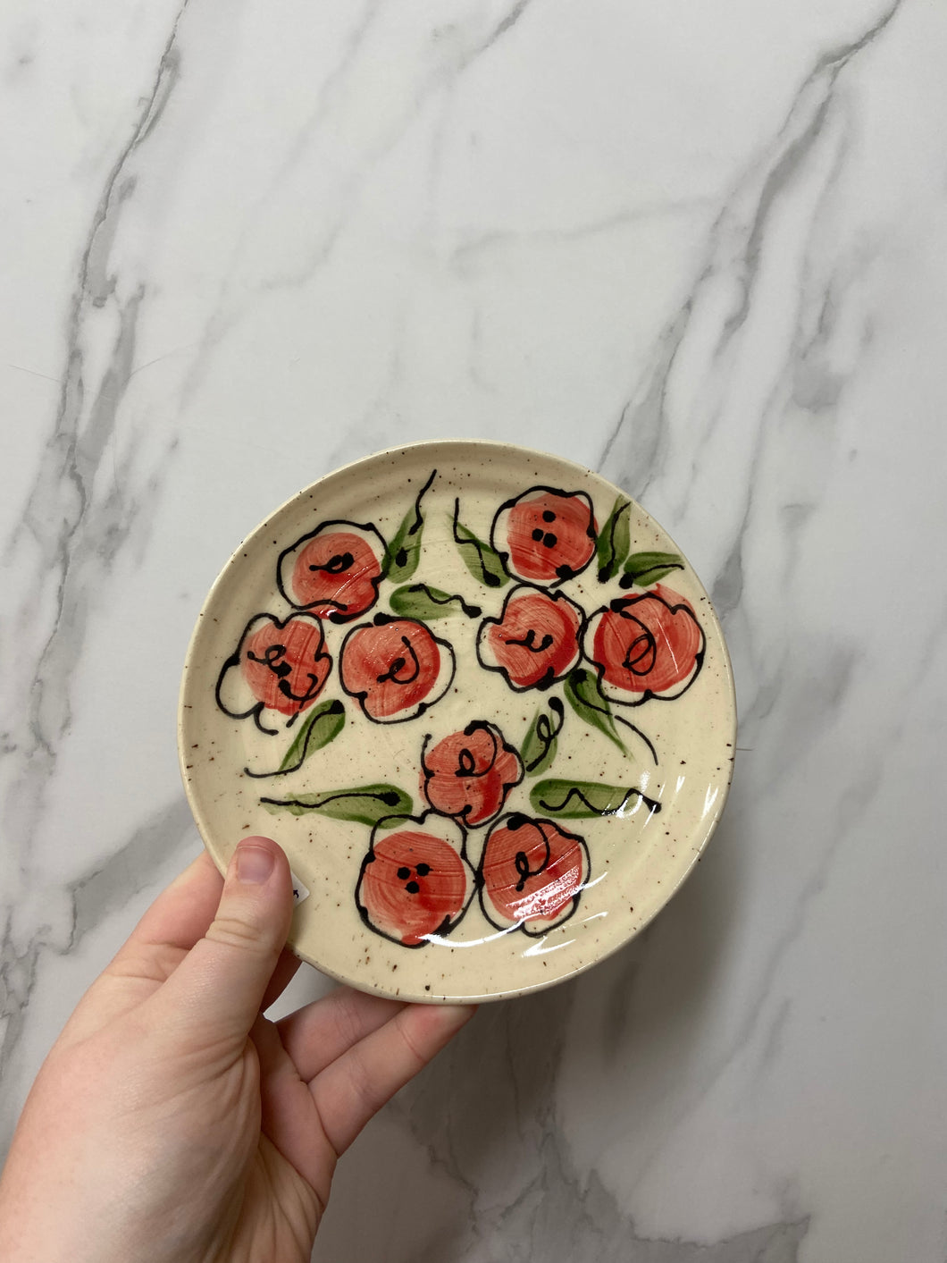 Poppy Side Plate | ~6