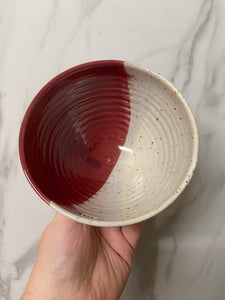 Cereal Bowl in "Cranberry Cloud"