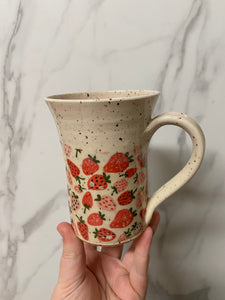 Strawberry Mug | ~14 oz