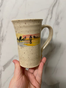 Birds on a Line Mug | ~14 oz