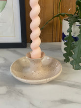 Load image into Gallery viewer, Handleless Candle holder | Pink/White
