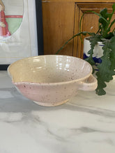 Load image into Gallery viewer, Small Mixing Bowl | Pink/White | 7&quot; diameter
