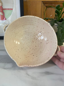 Small Mixing Bowl | Pink/White | 7" diameter