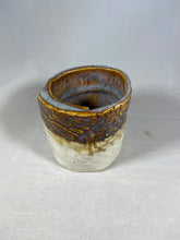 Load image into Gallery viewer, Tea Light Holder (Hand Built Lace) in &quot;Silver Shimmer&quot;
